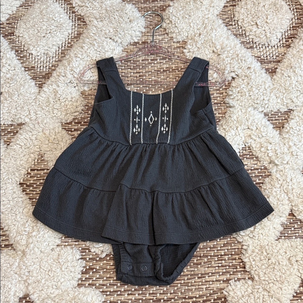 Carter's Black Sleeveless One Piece